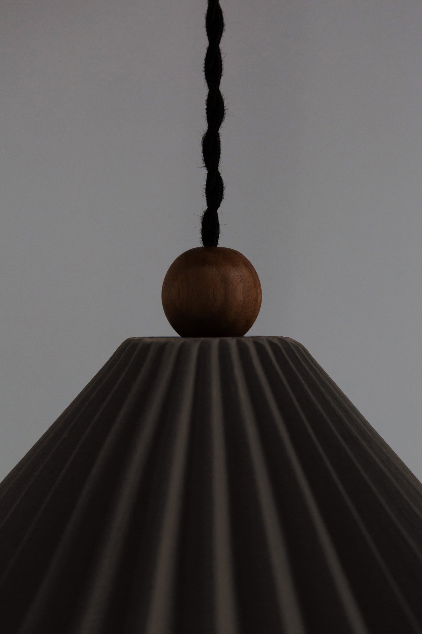 Prairie Pendant in chocolate -chocolate