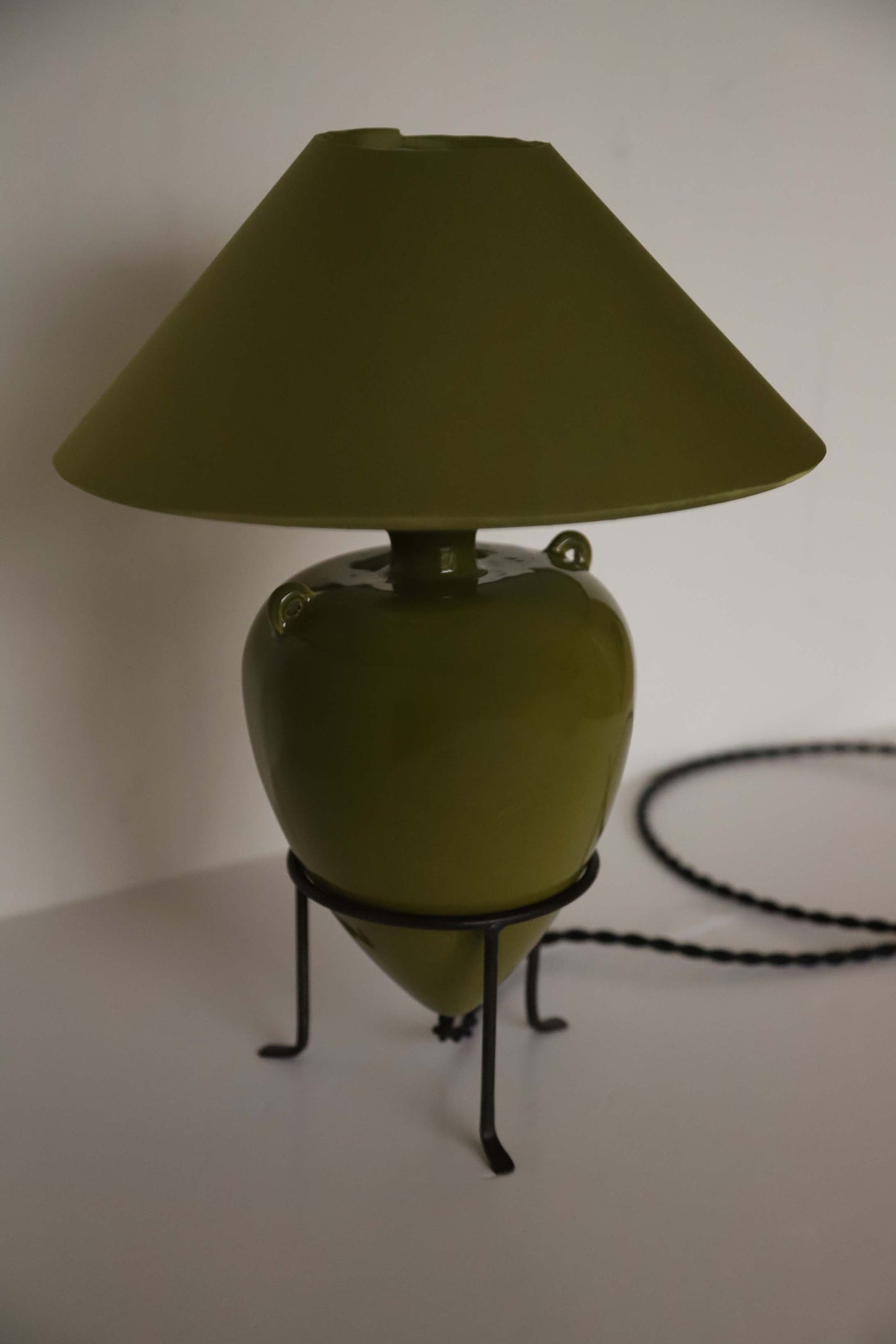 Vittoria Table Lamp in Chartreuse -Chartreuse