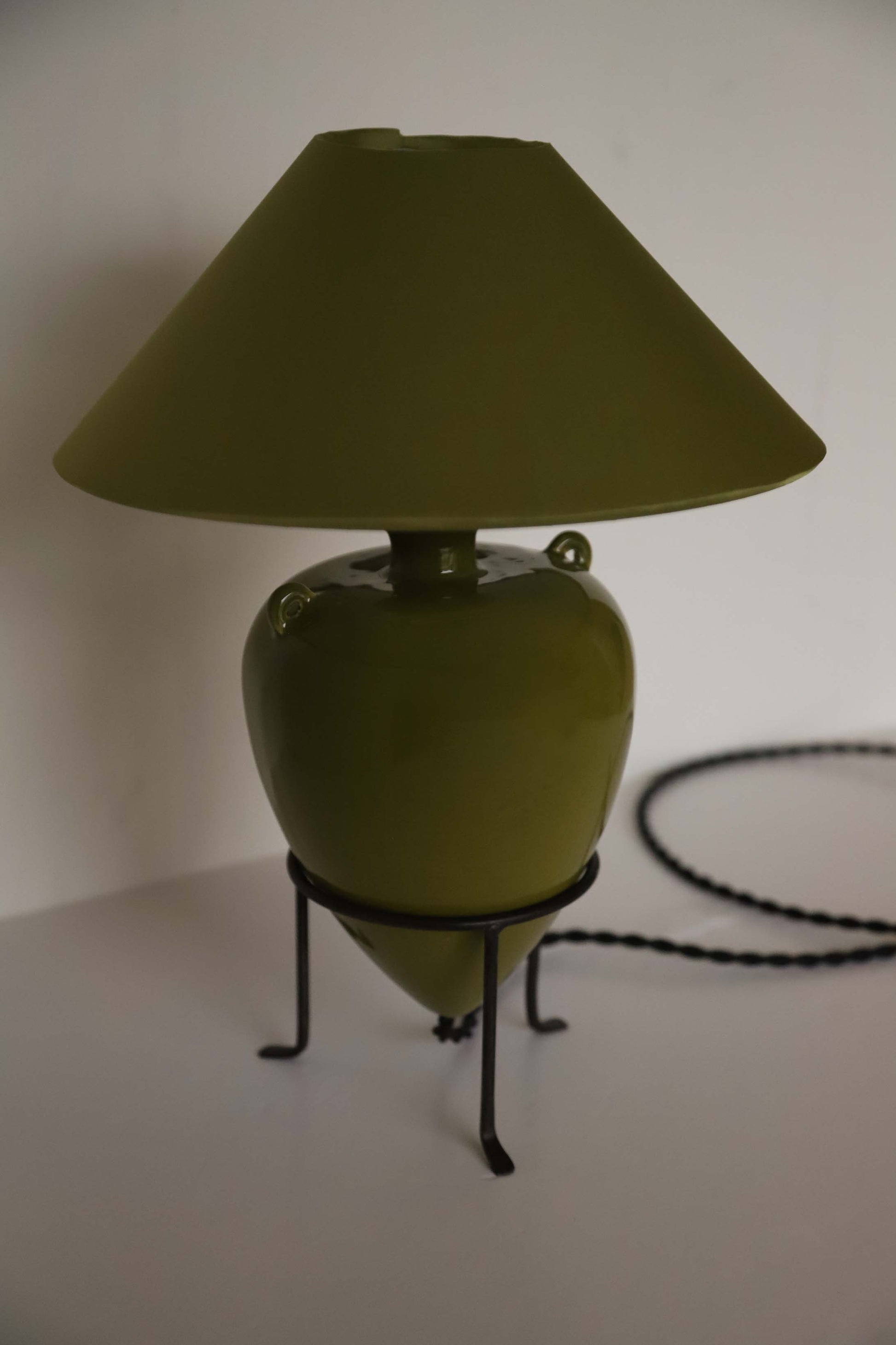 Vittoria Table Lamp in Chartreuse -Chartreuse