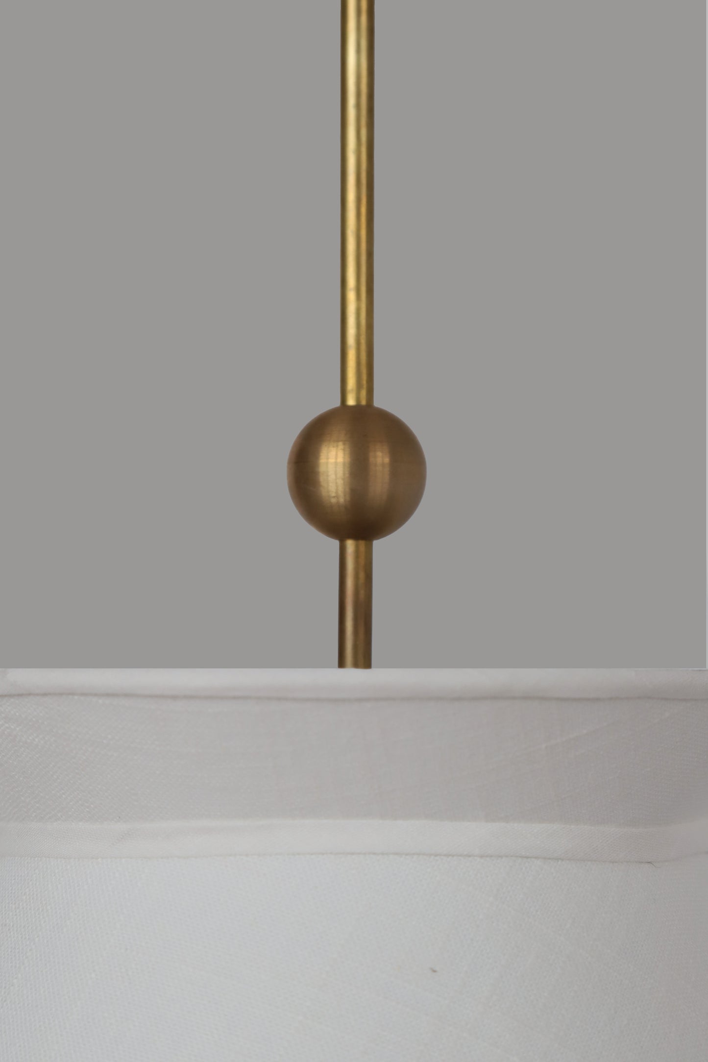 flora pendant in linen -linen