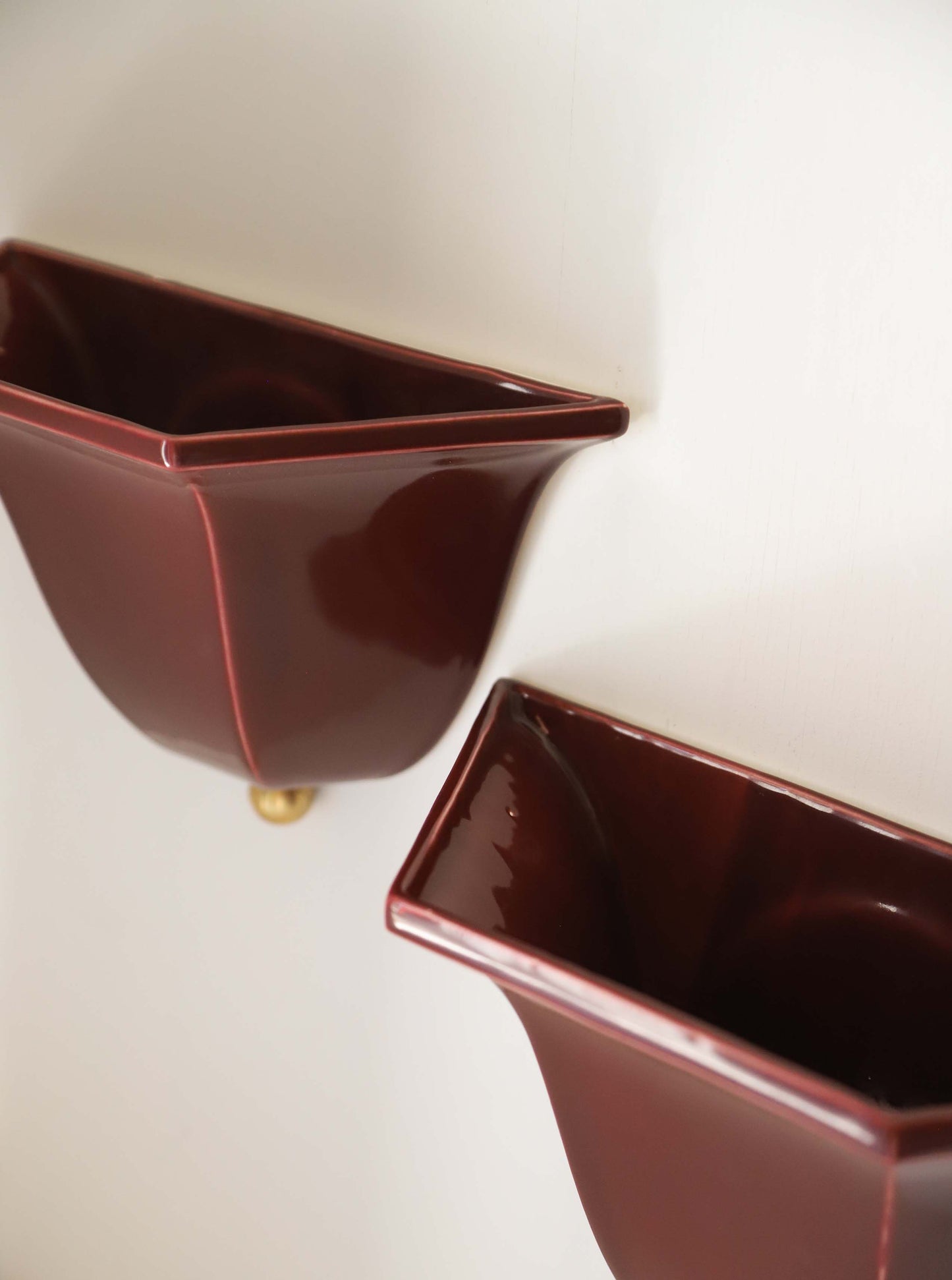 Maeve Sconce in Garnet -garnet