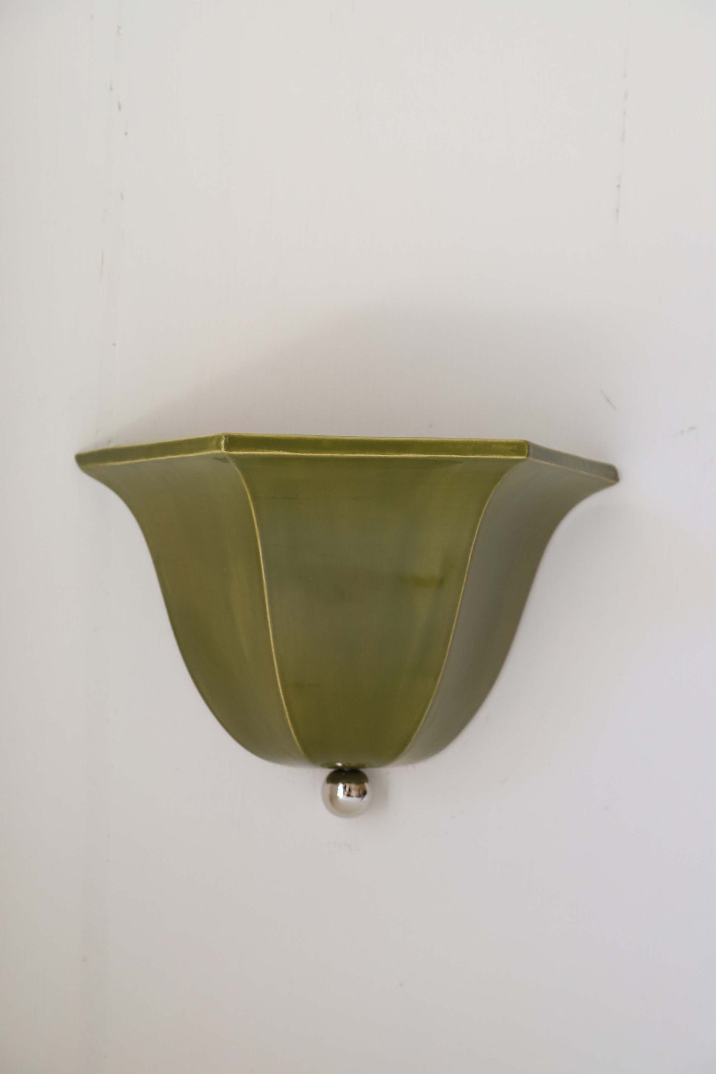 Maeve Sconce in Olive -olive
