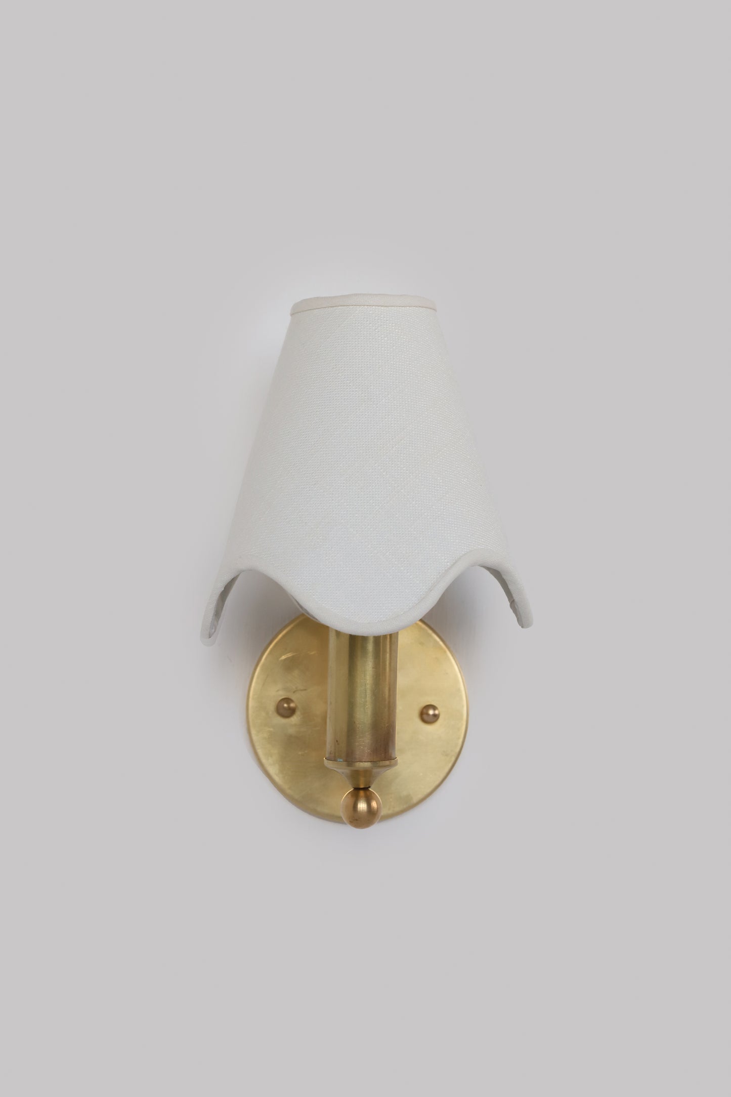Posy Sconce in linen -linen