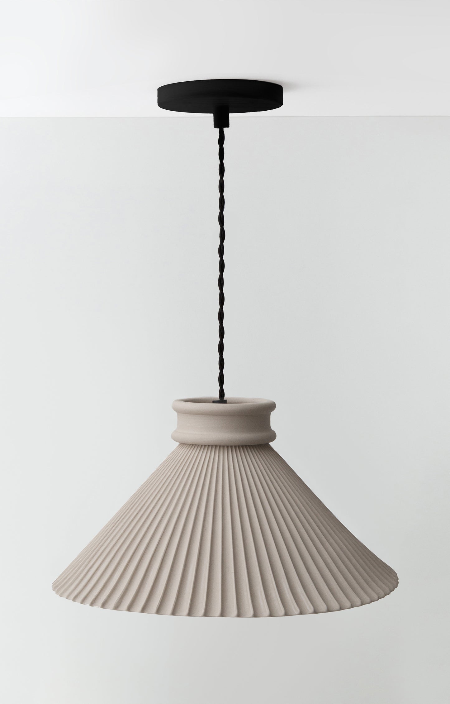 Paloma Pendant in sand -sand