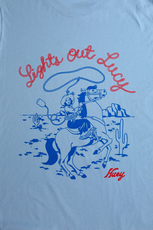 Lights Out Lucy Tee