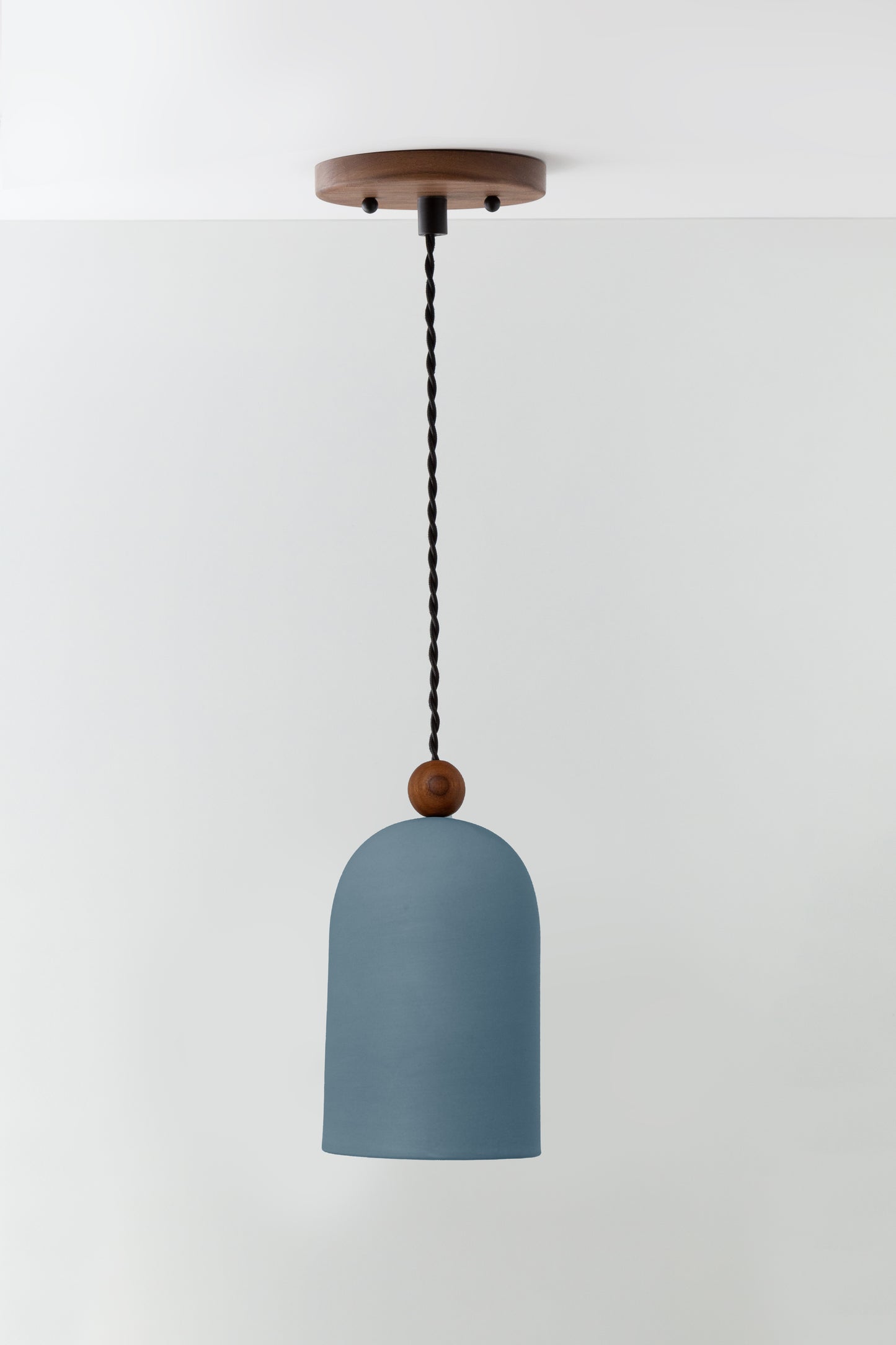 Pebble Pendant in storm -storm