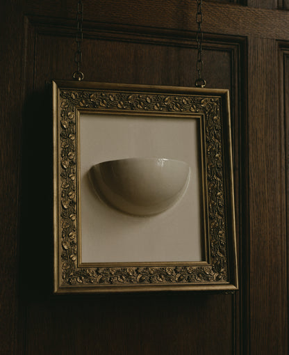 Clea Sconce in Vintage Ivory -vintage ivory