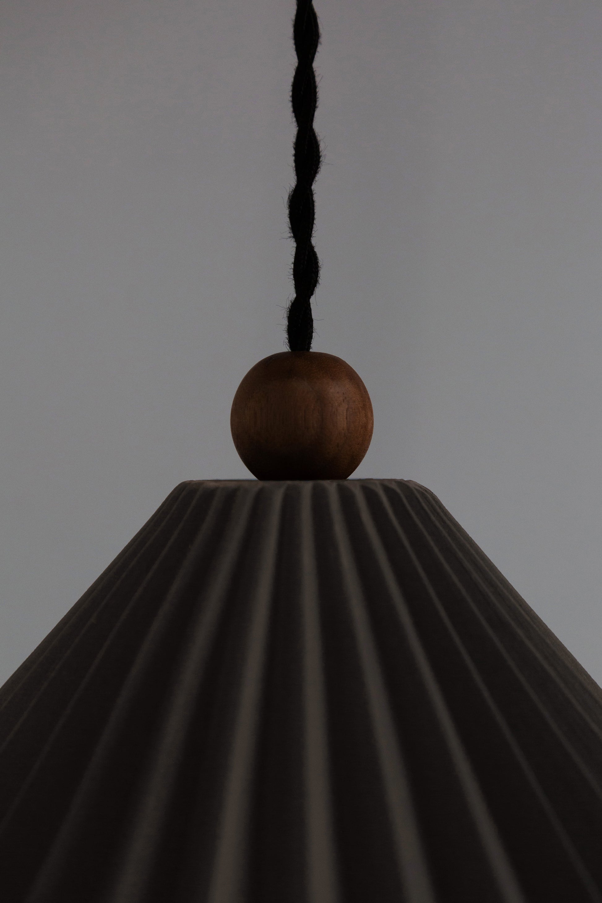 Prairie Pendant in chocolate -chocolate