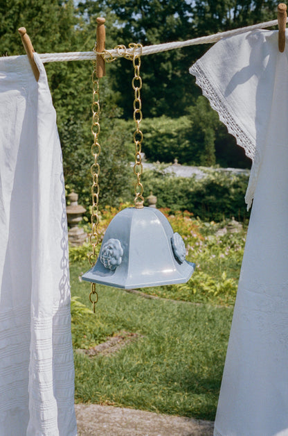 Betty Pendant in French Blue -french blue