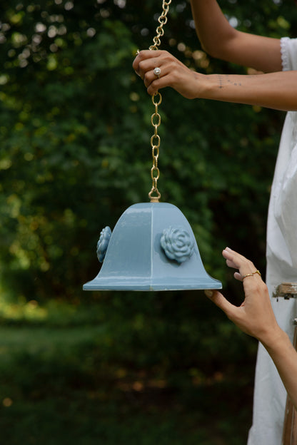 Betty Pendant in French Blue -french blue