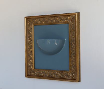 Clea Sconce in French Blue -french blue