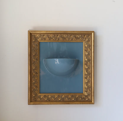 Clea Sconce in French Blue -french blue