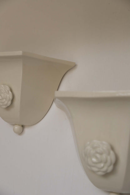 Betty Sconce in Vintage Ivory -vintage ivory