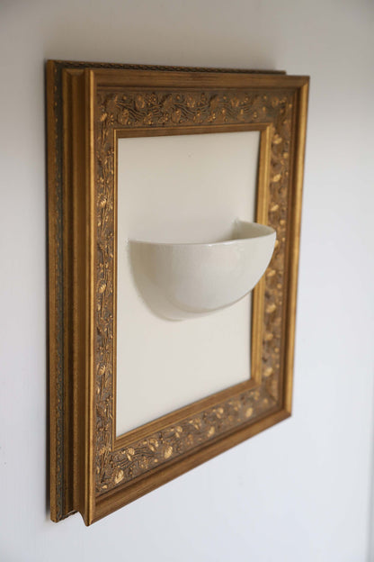 Clea Sconce in Vintage Ivory -vintage ivory