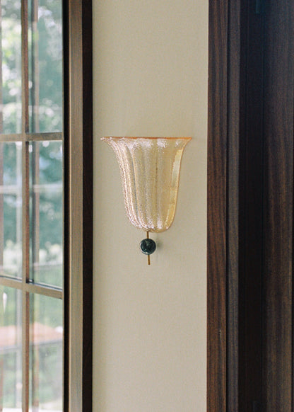 Clement Sconce in Peche -peche