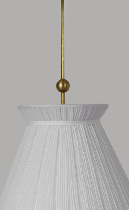 flora pendant in pleated -pleated