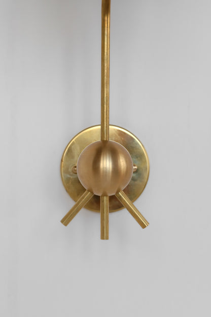 Iris Sconce in cream -cream
