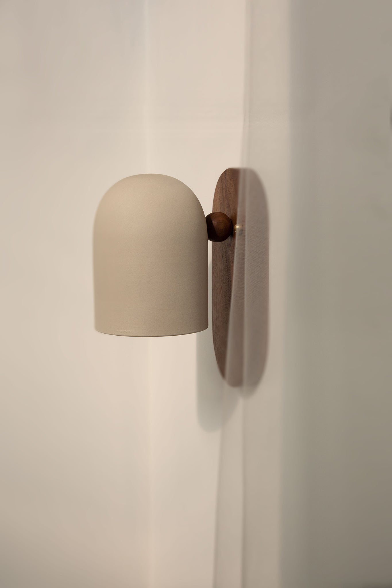 Sable Sconce in sand -sand