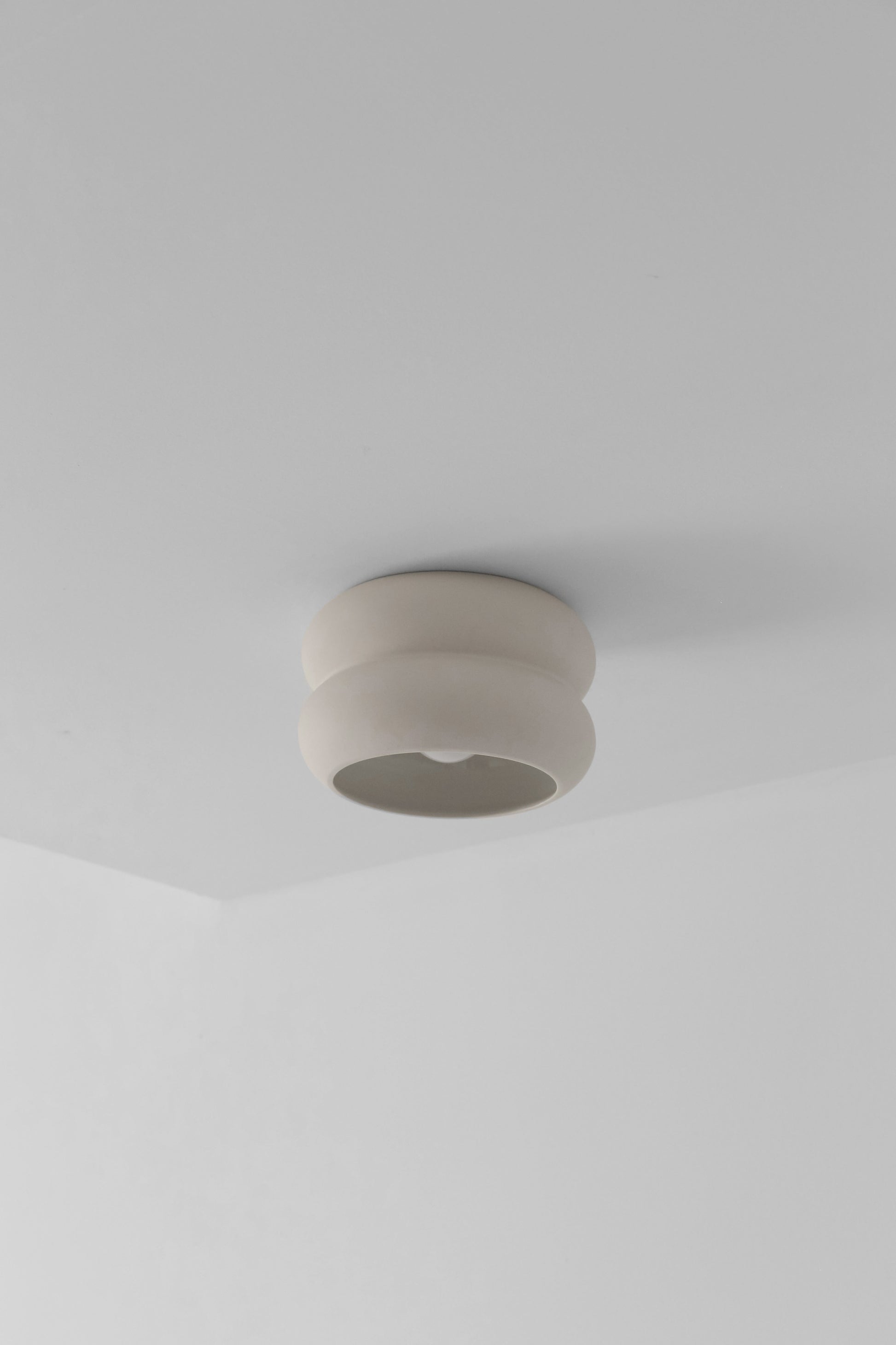 Cherub flush mount in cloud -cloud