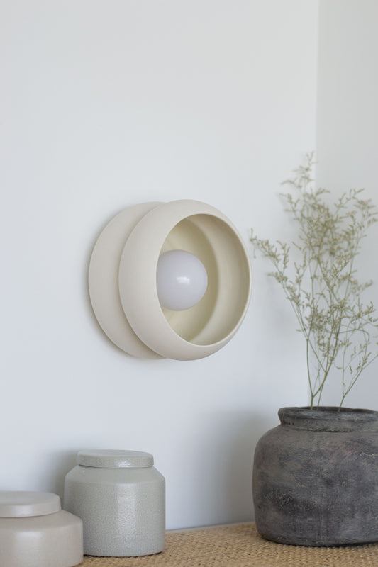 Cherub flush mount in cloud -cloud