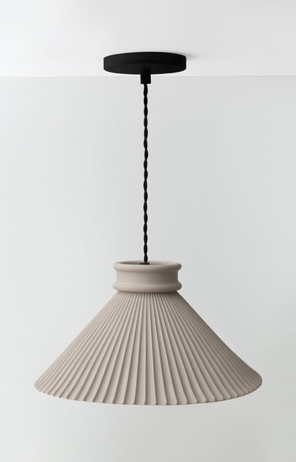 Paloma Pendant in sand -sand