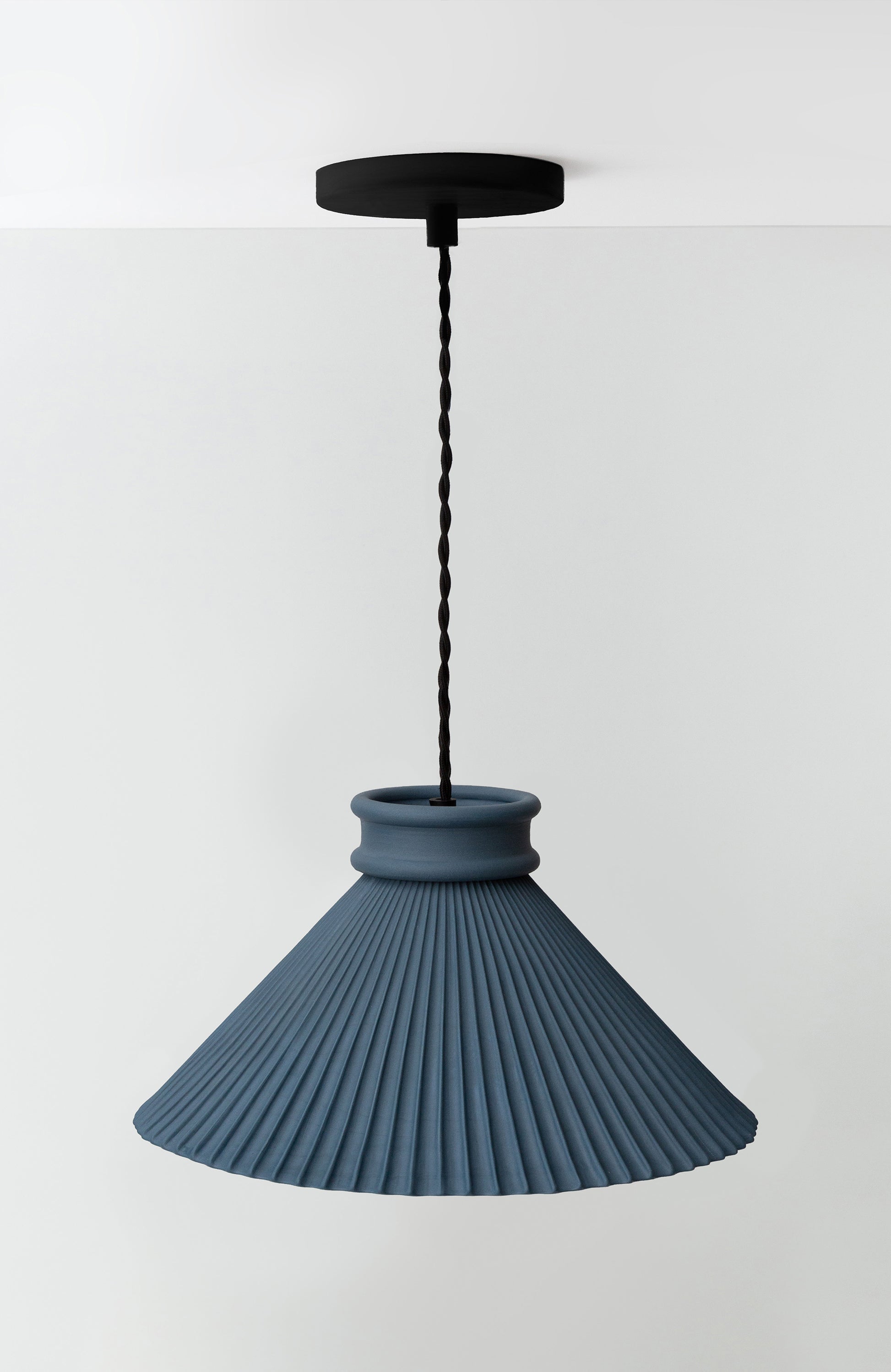Paloma Pendant in storm -storm