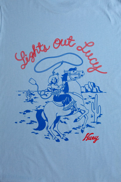 Lights Out Lucy Tee