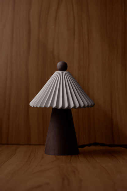 Mini Prairie Table Lamp in cloud -cloud