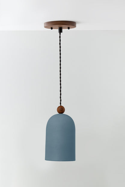Pebble Pendant in storm -storm