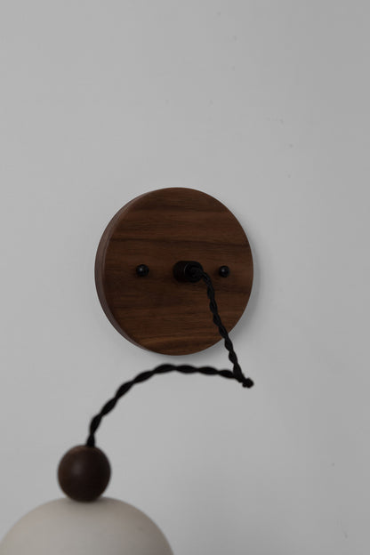 Pebble Pendant in sand -sand