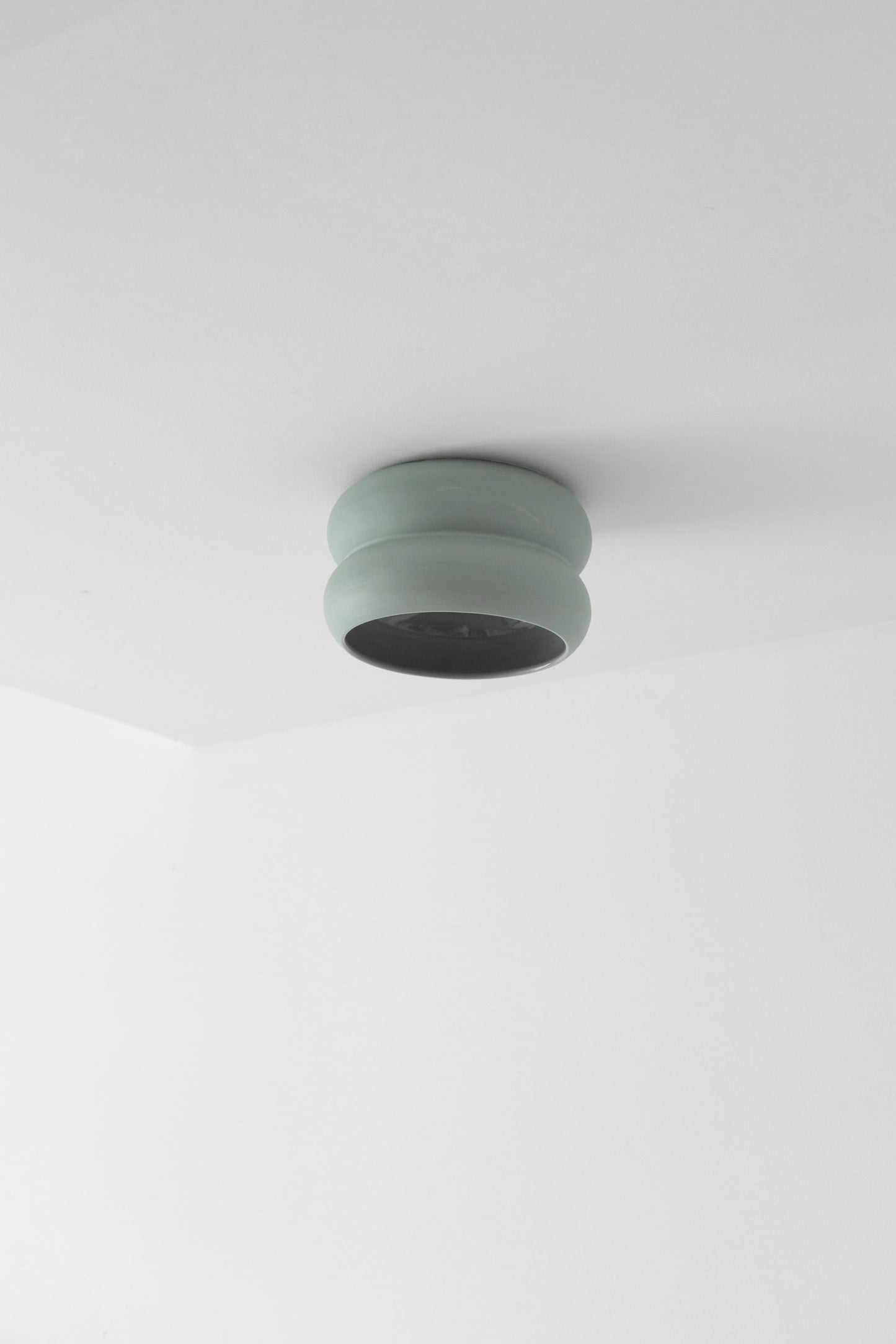 Cherub flush mount in sage -sage
