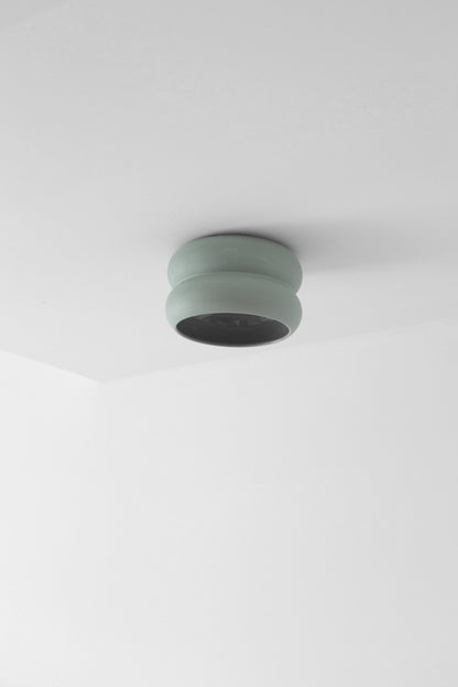 Cherub flush mount in sage -sage