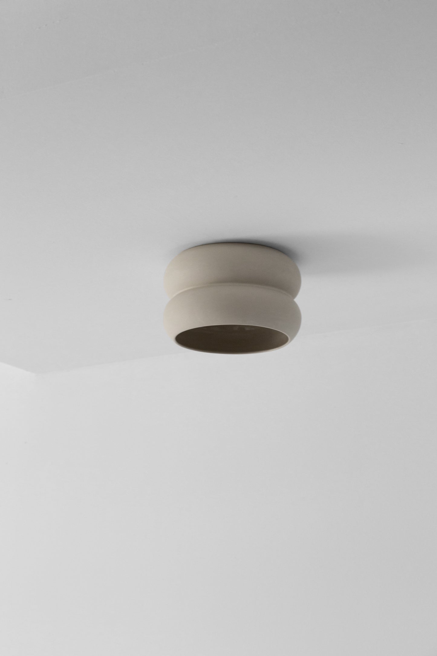 Cherub flush mount in sand -sand