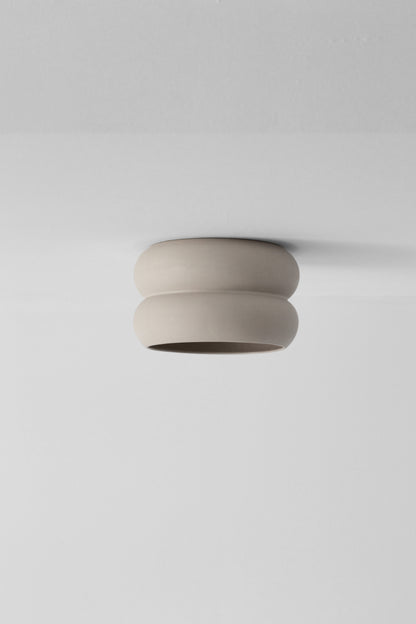 Cherub flush mount in sand -sand